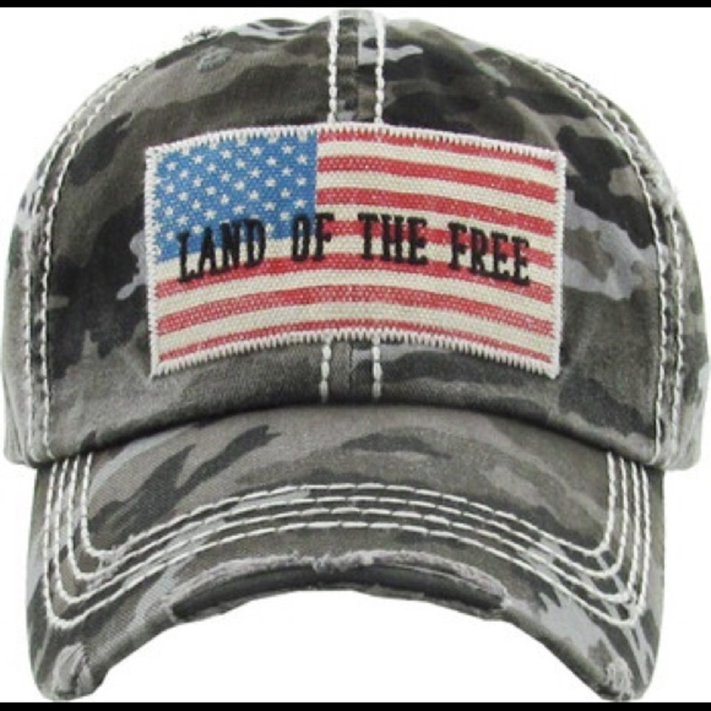 LAND OF THE FREE -Baseball Cap